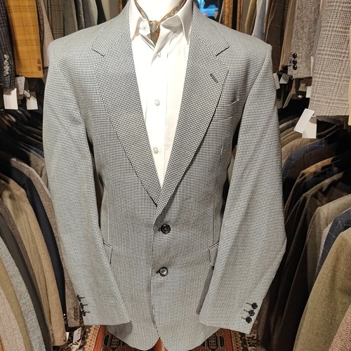 Vintage mens 42l dogtooth - vintage,