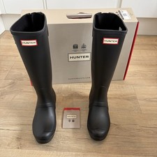 Hunter Wellies Tall Black