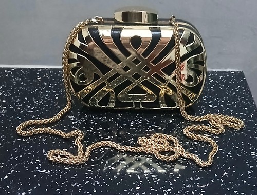 Biba black gold logo - gold, mini