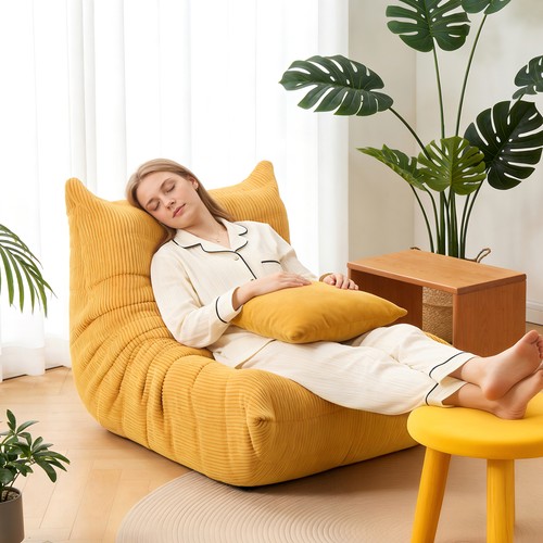Large bean bag chair reading - bean,