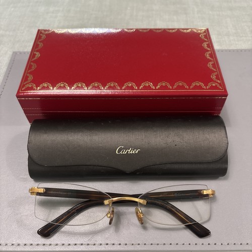 Cartier rimless gold - rimless,