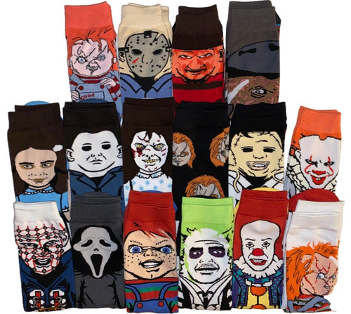 1pr unisex horror