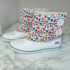 Lacoste Ankle Winter Boots Multicoloured Size Uk 5
