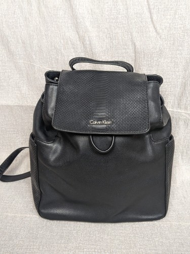 Calvin klein black backpack - calvin,