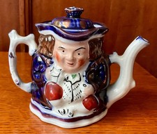 Allerton Miniature Toby Jug Teapot Double Sided