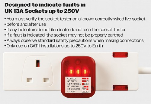 Plug socket tester 240v - socket,