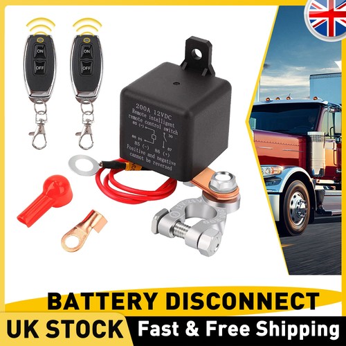 Car battery disconnect cut off - battery,