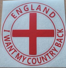 I want my country