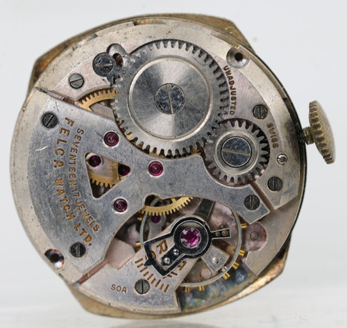 Felca swiss 17j wrist watch - swiss,