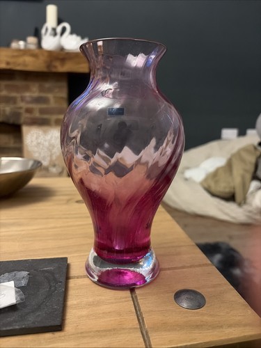 Vintage caithness pink art - caithness,