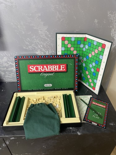 Original scrabble board game - scrabble,