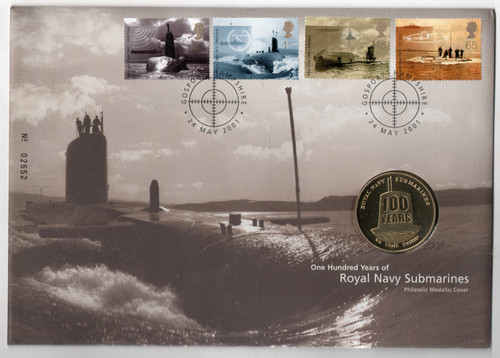 2001 submarines medallic - gb,