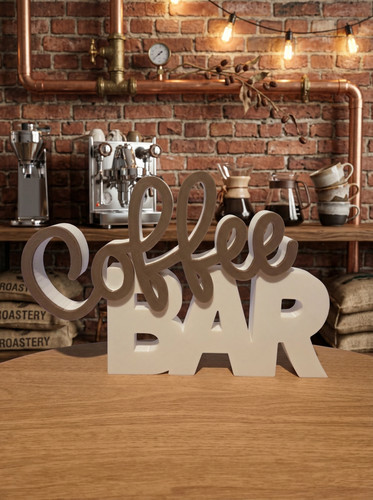 Coffee bar sign - sign,