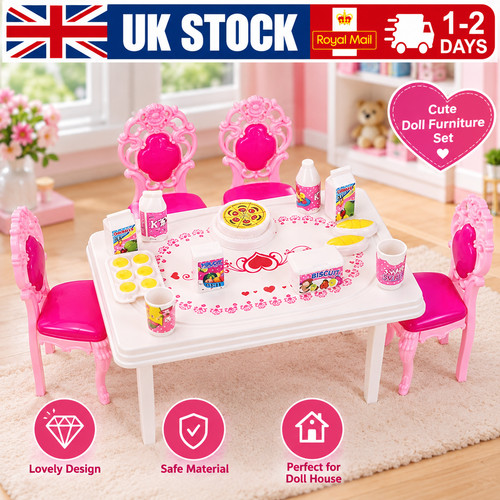 Doll furniture set dining - doll,