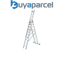 Zarges 41579 Skymaster Plus X Combination Ladder 3-Part 3 x 10 Rungs ZAR41579