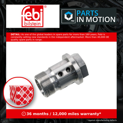Camshaft adjuster valve - camshaft,