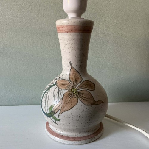 Purbeck pottery lamp base - pottery, in