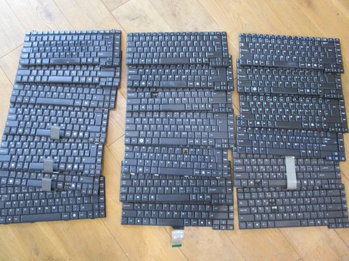 Job lot laptop keyboard - x,