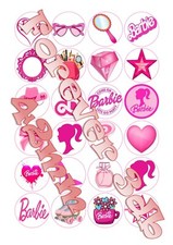 24 x 42mm  Barbie Edible