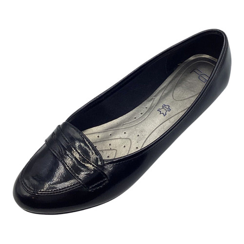 Footglove womens black patent - footglove,