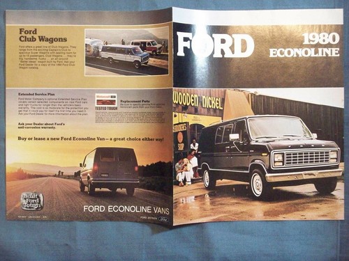 1980 ford econoline brochure - 1980,