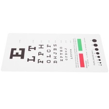 Plastic Eye Chart Vision