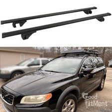 53" Roof Rack Black Crossbars