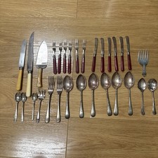 Bakelite Red Vintage Cutlery