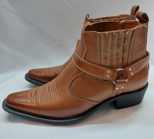 US Brass Cowboy Boots Cuban