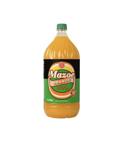 Mazoe orange crush 12 - orange, 6*2l