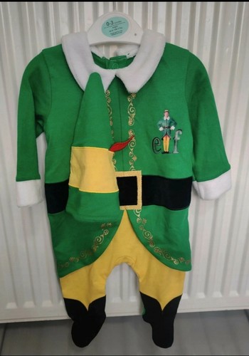 Baby elf christmas outfit set - christmas,