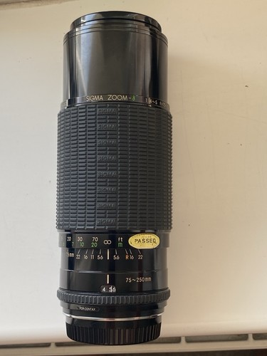 Sigma zoom 250mm 4 5 - 75-250mm, f/4-5.6