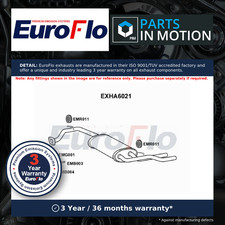 Exhaust Back / Rear Box fits