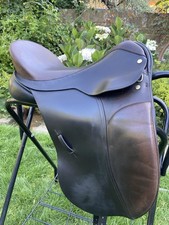 Dressage Saddle Albion. Brown