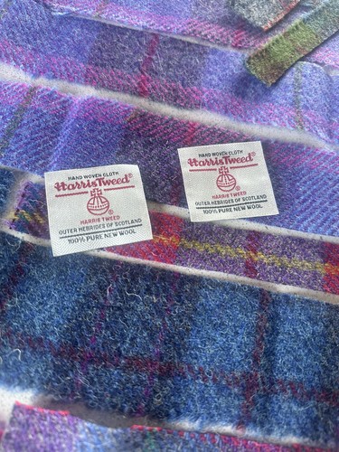 Harris tweed remnants check - harris,