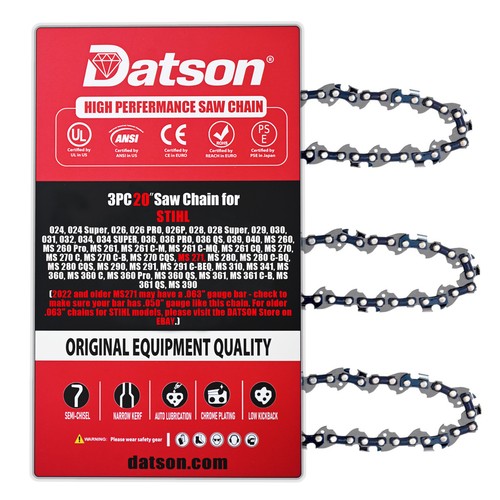 3pcs chainsaw chain for - 3pcs,20",