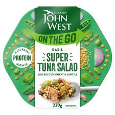 John West Tuna Basil On The Go Super Salad 220g  PACK OF 4
