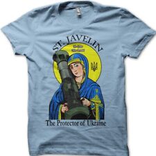 Support UKRAINE Saint St Javelin The Protector of Ukraine N-LAW t-shirt 8959