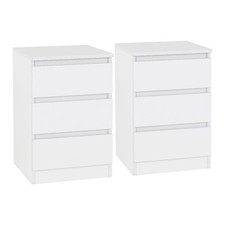 2x Pair of Malvern White 3