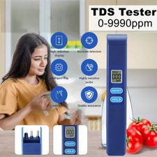 TDS/EC Meter LCD Digital Electric Tester Pen Aquarium Water Hydroponics Test