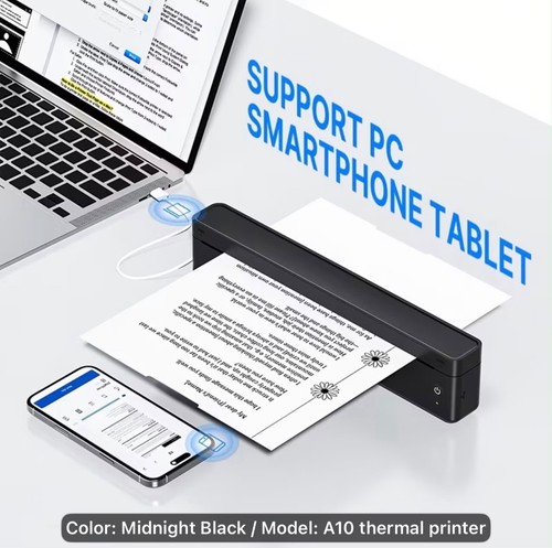 A10 portable thermal - thermal, printer