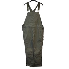 Dickies Dungarees Green Temp-iQ Cooling Overalls UK Men's Size XL W36 L29