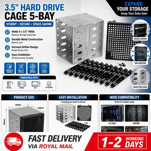 Bay hard drive cage - drive,