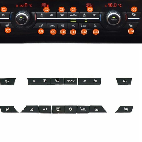 14x car button - c,