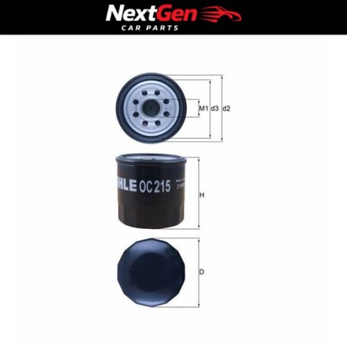Mahle oil filter 215 - mahle,