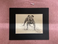 Antique Original Drawing