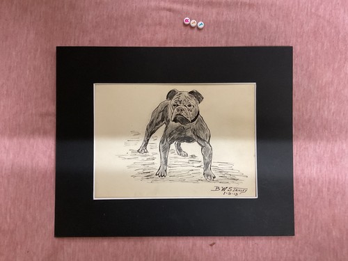 Antique original drawing - original,