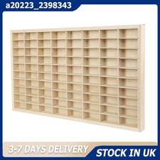 80 Grids Wooden Display Case