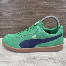 Puma Liga Suede Green Navy Uk