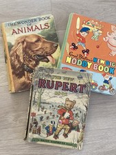 3 Vintage Kids Books - Noddy